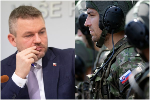 Slovensko by mohlo mať v krízovej situácii problém, Pellegrini pripúšťa možnosť povinnej vojenčiny