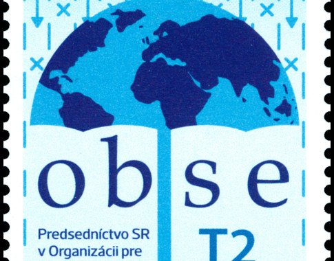 Foto: Pošta vydala v súvislosti so slovenským predsedníctvom v OBSE poštovú známku
