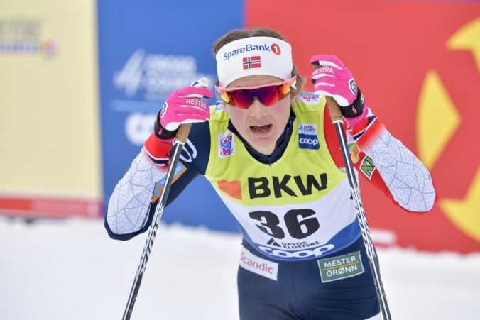 Östbergová bez zaváhania suverénne vyhrala a v premiére ovládla prestížny seriál Tour de Ski