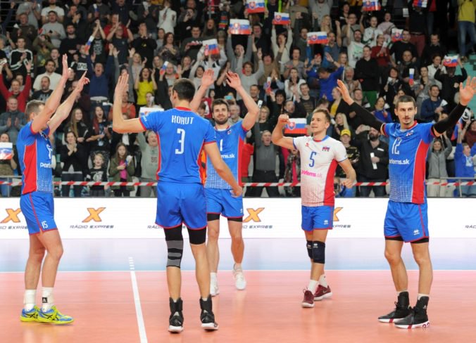 Slovenskí volejbalisti postúpili na majstrovstvá Európy 2019