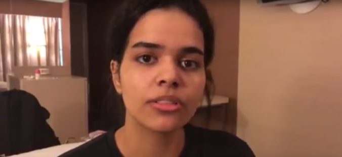 Video: Kanada udelí azyl mladej žene, ktorá utiekla z arabskej krajiny pred zneužívaním
