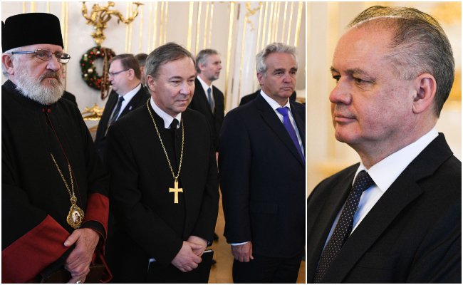 Prezident Kiska sa stretol so zástupcami cirkví, Židia nazvali Slovensko oázou pokoja