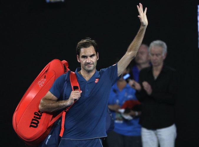 Chcem si užívať zábavu na kurtoch, vraví Roger Federer po konci na Australian Open
