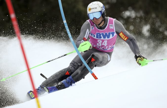 Žampa po úvodnom kole wengenského slalomu nepostúpil a Falat prvé kolo ani nedkončil