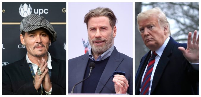 Video: Medzi nominovanými na Zlaté maliny sú Johhny Depp, John Travolta aj Donald Trump