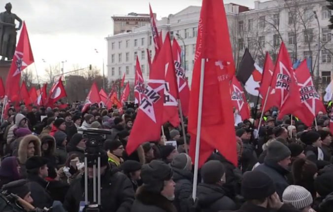 Video: V Moskve protestovali desiatky osôb, nesúhlasia s vrátením Kurilských ostrovov Japonsku