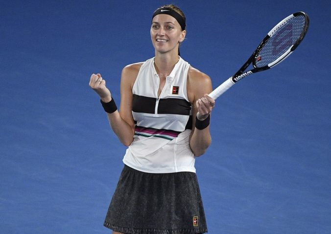 Video: Kvitová si po prvý raz zahrá finále Australian Open, Collinsovej uštedrila aj „kanára“