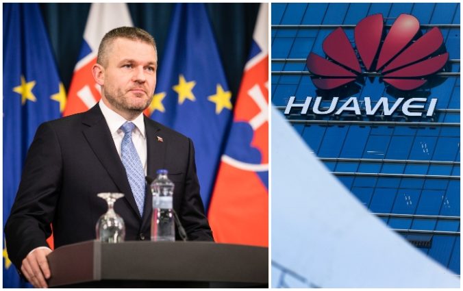 Pellegrini sa bez dôkazov o bezpečnostnom riziku firmy Huawei nenechá vtiahnuť do obchodnej vojny