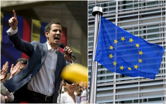 Európsky parlament uznal Juana Guaidóa za legitímneho dočasného prezidenta Venezuely