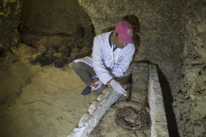 Foto: Archeológovia v Egypte našli viac ako 40 múmií, z ktorých desať patrilo deťom