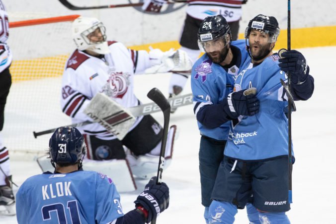 Slovan s druhým víťazstvom v KHL za sebou, doma si poradil s Dinamom Riga