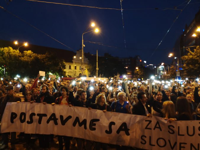 Za slušné Slovensko organizuje ďalšie zhromaždenie, uskutoční sa na výročie vraždy Kuciaka