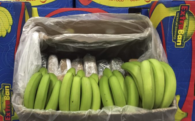 Albánci prepašovali takmer dve tony drog s banánmi, hrozí im väzenie