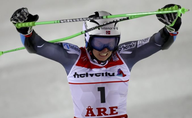 Kristoffersen tromfol Hirschera a zvíťazil v obrovskom slalome v Aare, Slováci chýbali v cieli
