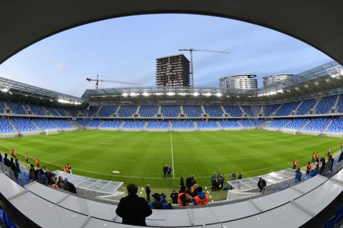 Štadión na Tehelnom poli prešiel certifikáciou, je pripravený na derby Slovana proti Spartaku