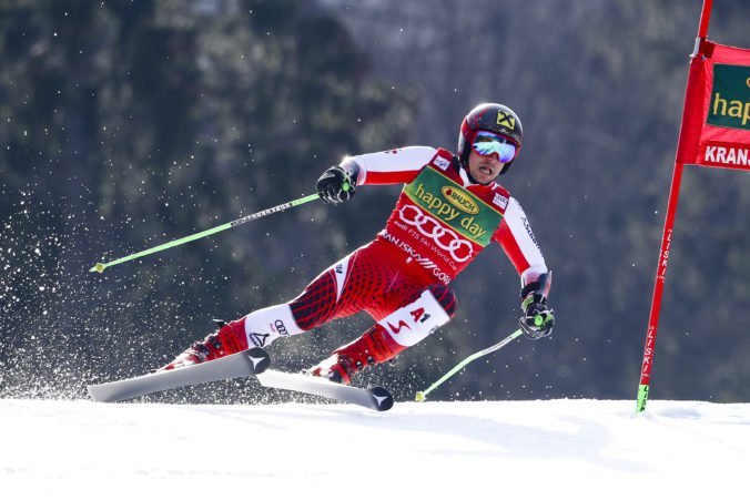 Hirscher v Kranjskej Gore potvrdil zisk veľkého glóbusu, Andreas Žampa bodoval v obrovskom slalome
