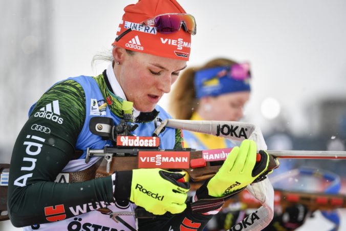 Herrmannová uspela v stíhacích pretekoch v Östersunde, Kuzminová v Top 10