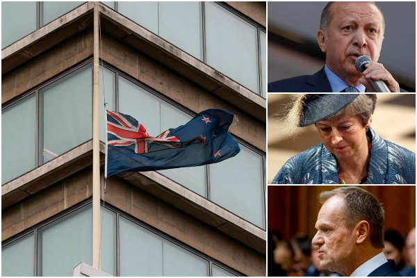 Terorizmus nie je náboženstvo, útoky v mešitách v Christchurchi odsúdili Erdogan, Mayová aj Tusk