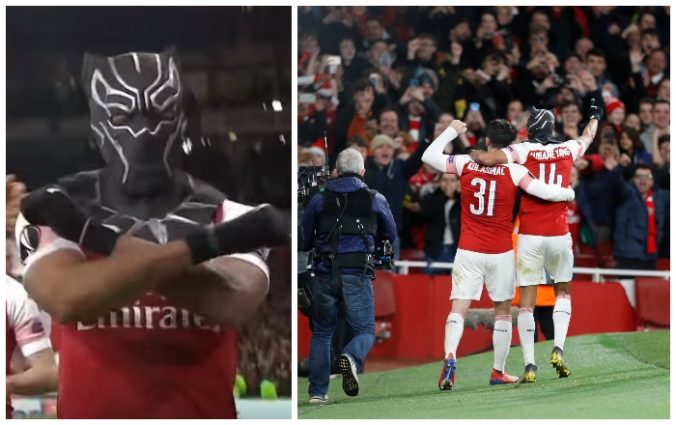 Video: Aubameyang oslávil triumf Arsenalu nečakaným spôsobom, vyslúžil si za to žltú kartu