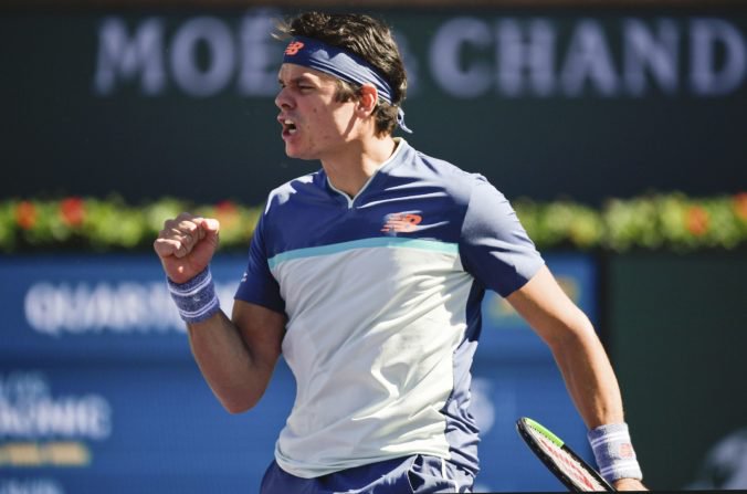 Video: Raonic v Indian Wells vyradil Kecmanoviča, v semifinále sa črtá súboj Federer – Nadal