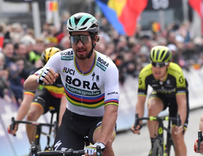 Video: Sagan v 4. etape Tirrano-Adriatico chýbal medzi najlepšími, vyhral Lucenko aj napriek dvom pádom