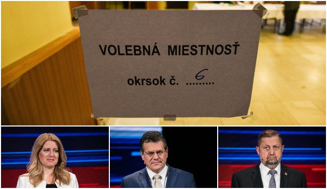 Čaputová zvíťazila v 71 zo 79 okresov, Šefčovič v siedmich a Harabin v jednom