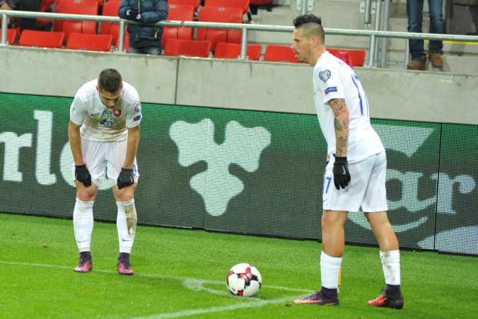 Slovenskí futbalisti začínajú 13. kvalifikáciu, dosiaľ postúpili na dva veľké turnaje