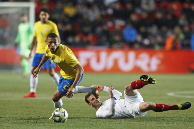 Brazília bez Neymara prehrávala s Čechmi 0:1, ale zápas v druhom polčase otočila