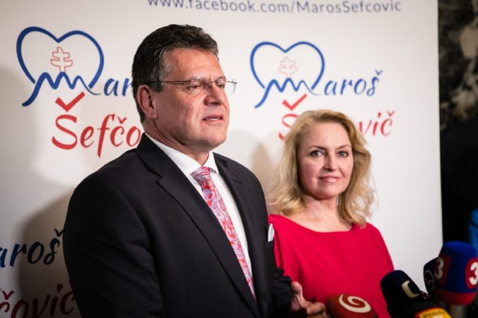Strana Smer-SD chváli Šefčoviča a tvrdí, že z prezidentských volieb vyšla posilnená