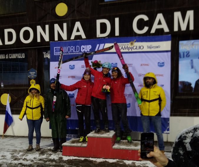 Skialpinistka Jagerčíková senzačne vyhrala šprint v Madonne di Campiglio