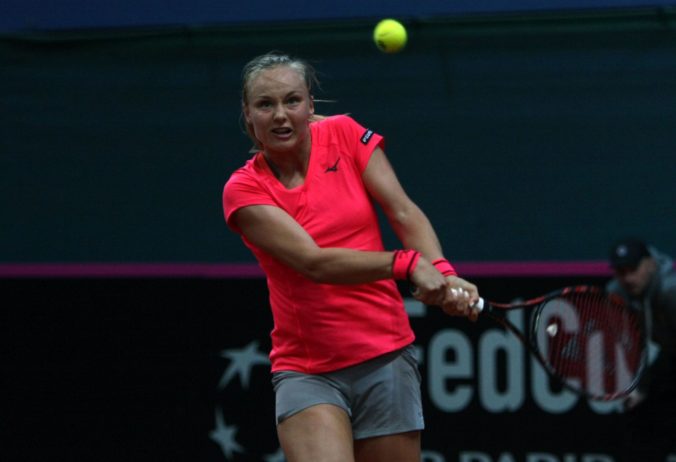 Rebecca Šramková uhrala iba tri gemy v prvom kole kvalifikácie na turnaji WTA v Lugane