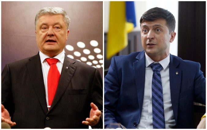 Kandidát Zelenskyj by podľa prieskumov mohol vyhrať druhé kolo prezidentských volieb na Ukrajine