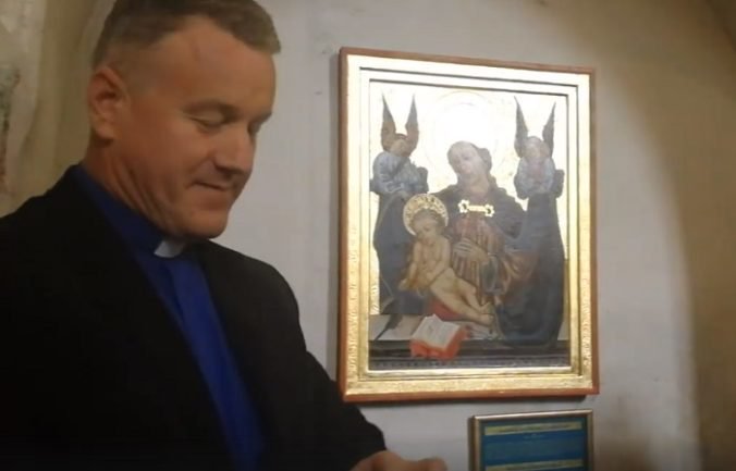 Video: Do Kostola sv. Egídia sa vrátil vzácny obraz Madona s anjelmi z Popradu