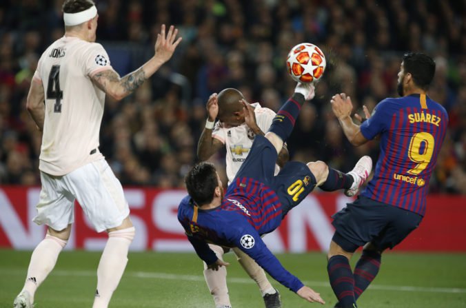 Video: Barcelona nedala ManUnited šancu a je v semifinále Ligy majstrov, Messi vsietil dva góly