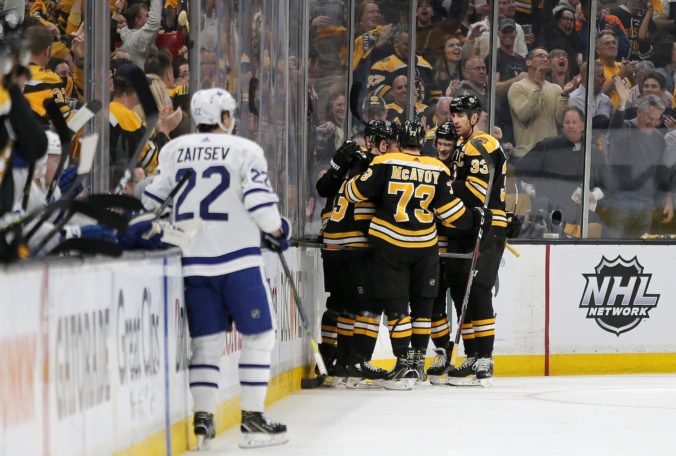 Video: Boston v play-off NHL vyradil Toronto, Chára v siedmom zápase s troma pluskami