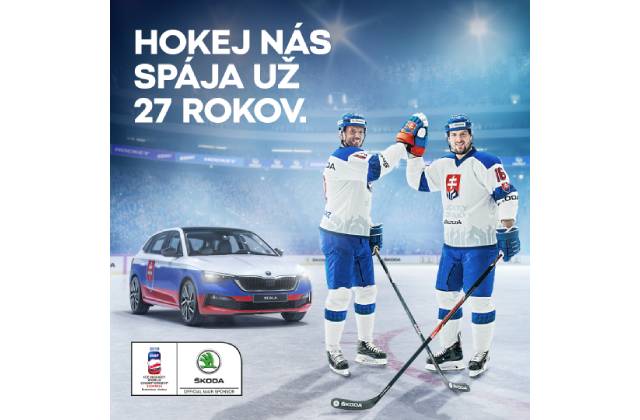 Majstrovstvá sveta v ľadovom hokeji aj tento rok s logom ŠKODA