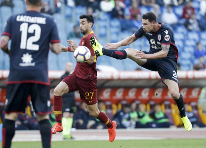 Video: AS Rím si v Serie A poradil s Cagliari, Empoli nevydolovalo v Bologni ani bod