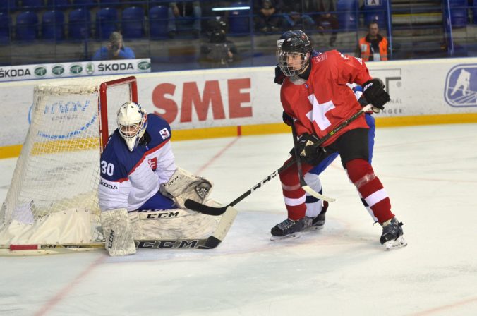 MS v hokeji do 18 rokov (o záchranu – 3. zápas): Švajčiarsko – Slovensko (online)