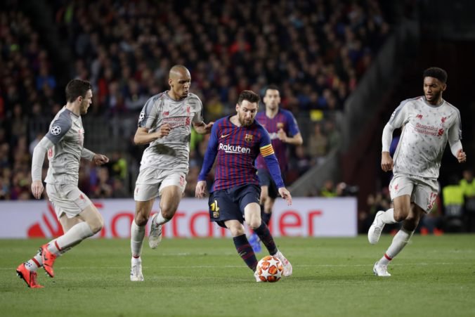 Video: Barcelona v prvom semifinále Ligy majstrov nedala šancu Liverpoolu, hviezdny Messi dvojgólový