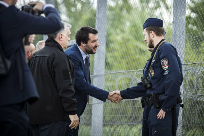 Premiér Orbán označil Salviniho za najdôležitejšiu osobu v Európe v otázke migrácie