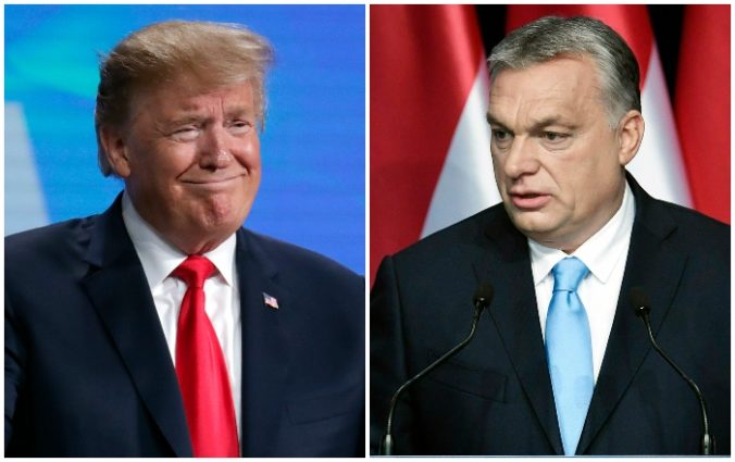 Trump pozval na návštevu premiéra Orbána, témou rokovania bude bezpečnosť aj obranná spolupráca