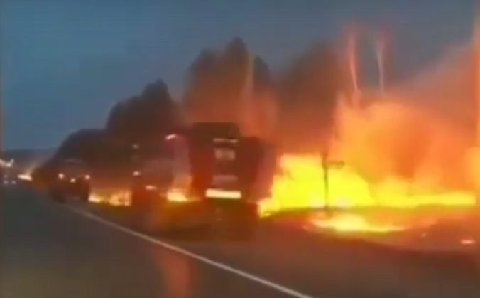 Video: Rusko trápia rozsiahle požiare, z obce pri Bajkale evakuovali desiatky ľudí