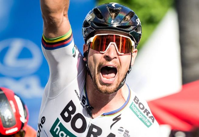 Video: Skvelý Sagan vyhral prvú etapu na Okolo Kalifornie, vedie celkovo aj v bodovacej súťaži