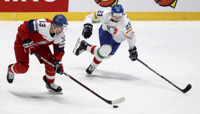 Video: Česko deklasovalo Taliansko, Gudas strelil na MS v hokeji 2019 kuriózny gól