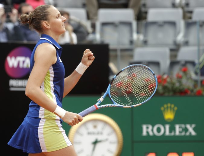 Karolína Plíšková získala svoj 13. titul na okruhu WTA, ovládla prestížny turnaj v Ríme