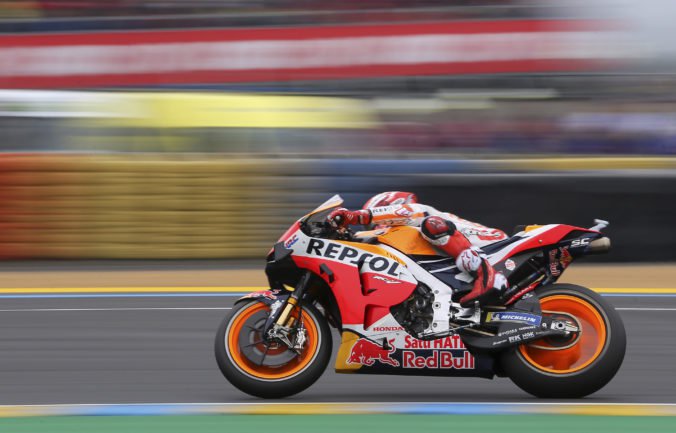 Marc Márquez bol na Veľkej cene Francúzska najrýchlejší, upevnil si líderské postavenie v MotoGP