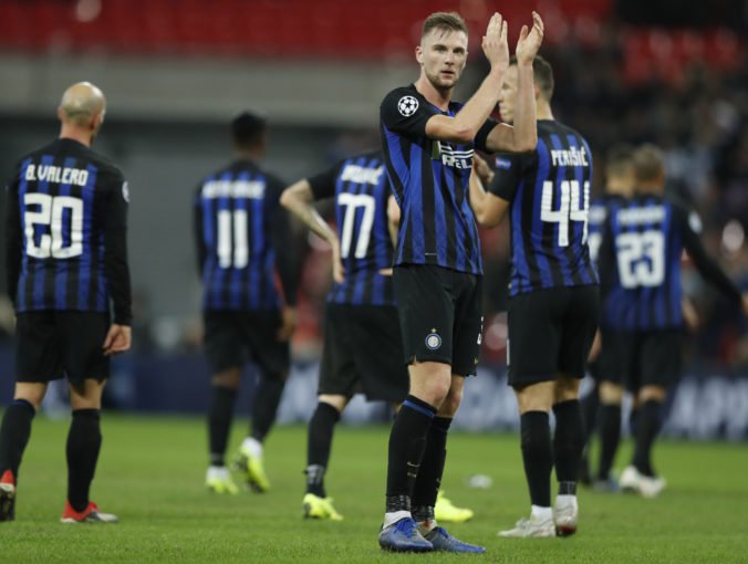 Video: Škriniarov Inter napriek tlaku zvládol boj o Ligu majstrov na úkor rivala AC Miláno