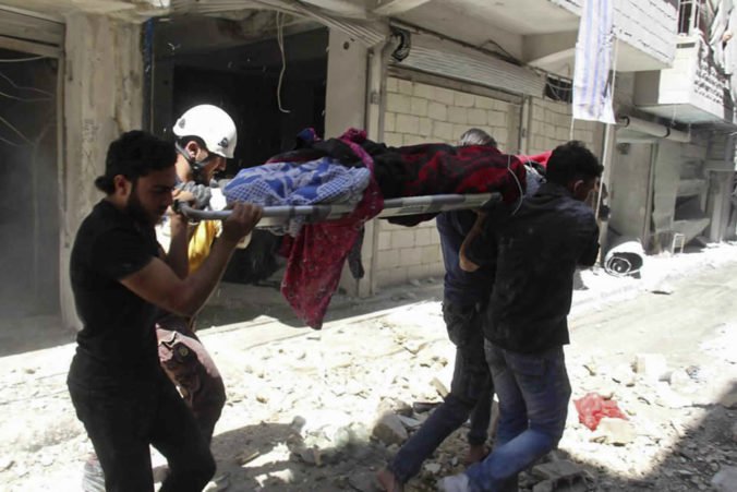 Vládne stíhačky v Sýrii zasiahli obytnú zónu, pri bombardovaní zahynulo aj dieťa