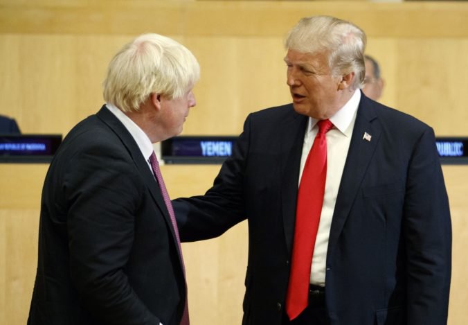 Boris Johnson by podľa Donalda Trumpa odviedol na poste premiéra veľmi dobrú prácu
