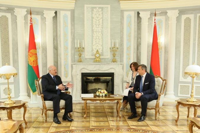 Danko sa stretol s Lukašenkom, volá po väčšej spolupráci slovanských národov
